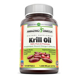 Aceite De Krill Oil Epa 120 Capsulas Omega 3 Dha Eg A57 Sabor Nd