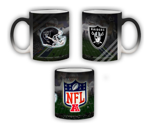 Taza Magica Equipos Americano Nfl 