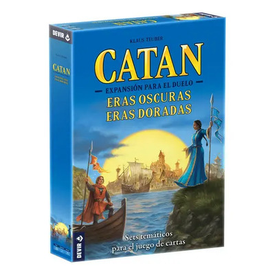 Catan Duelo Expansion Eras Oscuras Eras Doradas - Devir | Envío gratis