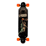 Skate Longboard Montado Lyons Roda Importada Abec 15 