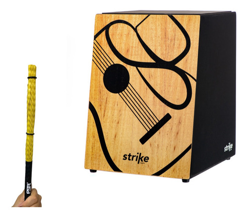 Cajon Strike Elétrico Fsa Com Vassourinha