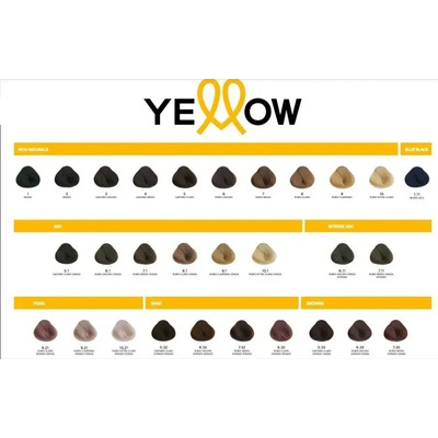 Tinte Para Cabello Alfaparf Yellow Con Peroxido Tono 4 | MercadoLibre