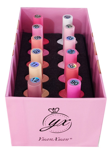 Gel Semipermanente Gelish Colores Neutros Esmalte Uv 12pz 