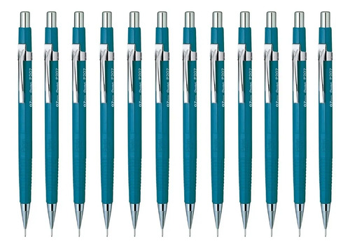 Lapicero Portaminas Pentel Sharp P205/7/9 Técnico 12 Piezas