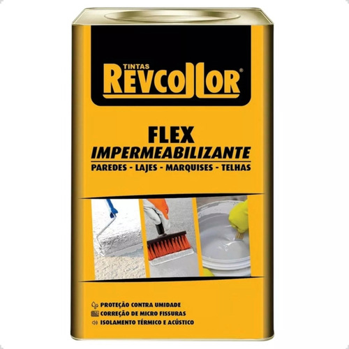 Impermeabilizante Restaura Flex Borracha Liquida 18 Kg