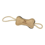 Tall Tails Bone Tug - Juguete Para Perros De Cuero Natural D