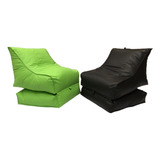 Puff Fiaca Relax Sillon Combo X 2 Unid. Envio Gratis! G Y G 