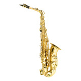 Saxofón Alto Aureal Eb Laqueado Aas1 Alta Calidad, Kit