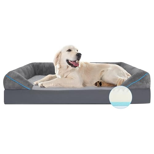 Stuffed Cama Ortopédica Para Perros Medianos, Lavable, Imper