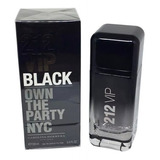 Perfume Masculino 212 Vip Black Eau De Parfum 100ml Original 