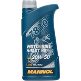 Aceite Mannol Moto 20w50 4t Motorbike Mineral 1lt Aleman