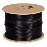 Cable Coaxial Rg6 305 Mts Con Portante Video, Cctv, Tv, Etc