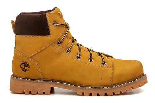 Bota Timberland Union Couro Nobuck Sola Latex  C/nf Garantia