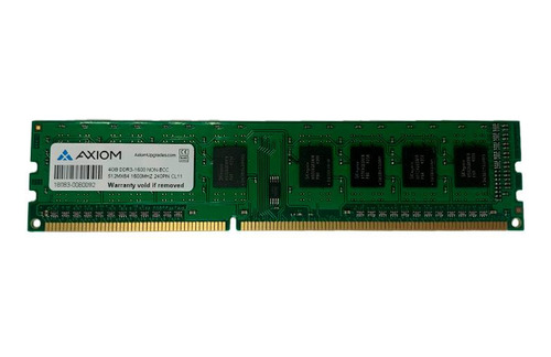 Memória Ram 4gb Ddr3 1600mhz Udimm Axiom 0a65729-ax