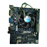 Kit Placa Mãe Daten Dh61mxv + I3-2120 + 2gb Ddr3 Vga Dvi