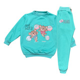 Conjunto Sudadera Ositos Bears Para Niña