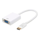 Conversor Displayport Macho X Vga Fêmea Mtv-601 Segunda Tela