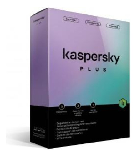 Kaspersky Internet Security Plus - 5 Dispositivos (1 Año)