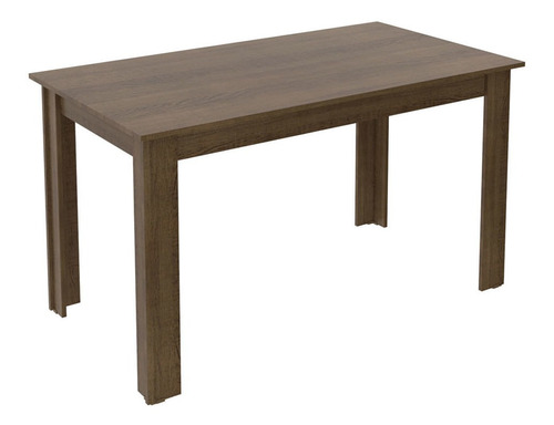 Mesa Madesa Com Tampo De Madeira 5231 Cor Rustic Cor Da Tampa Rustic Cor Dos Pés Rustic 52315z1