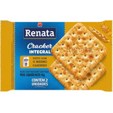 Biscoito Cream Cracker Integral Renata Sache 10g - 180 Und