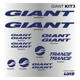 Giant Trance Sticker Calcomania Para Cuadro De Bicicleta 