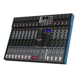 Gochannmi Et12 Consola Usb Mezcladora Profesional 12 Canales