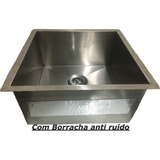 Cuba Pia De Inox Quadrada Para Louça Cozinha - Gourmet