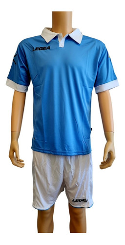 Uniforme De Futbol Legea Modelo Vintage Celeste/blanco