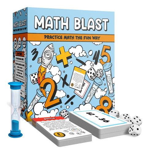 Math Blast! Juego De Matemáticas Para Niños De 8 A 12 Añ.