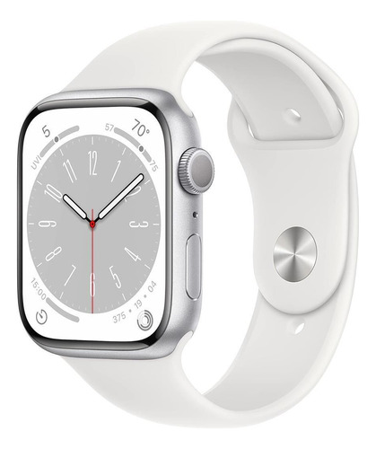 Apple Watch Series 8 Gps + Celular Aluminio Plata 41 Mm - B