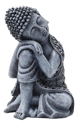 Estátua Buda Menino Sonhador Sidarta Decoração Enfeite Sorte