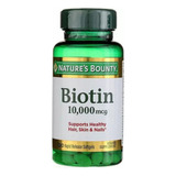Biotina 10000 Mcg Cabello Uñas - Unidad a $796