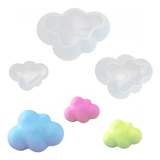 Moldes De Silicón Nubes Chica, Mediana, Grande Pack 3 Moldes