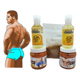 Kit  Gel Fenogreco Hombre, Musculos, Miembro. 