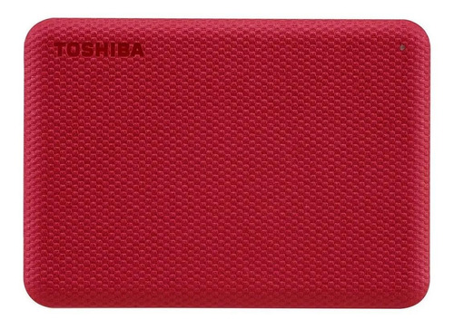 Disco Duro Externo Toshiba Canvio Advance Hdtca20x 2tb Rojo
