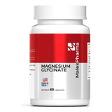 Glicinato De Magnesio 400mg - 60 Capsulas | Malex Pharma