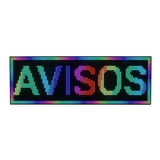 Avisos Led Pasamensajes - Programable Usb Int/ext 70cmx20cm