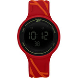 Reloj Reebok Unisex Element Ignite Rv-eli-g9-prir-bb Digital Malla Rojo