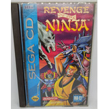 Revenge Of The Ninja Sega Cd Buen Estado Raro Colecciontas