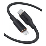 Anker Cable Usb-c A Lightning, Cable 641 (1.8 M), Certificado Mfi, Cable De Carga Rápida De Silicona Powerline Iii Flow Para iPhone 13 13 Pro 12 11 X Xs Xr 8 Plus (cargador No Incluido)