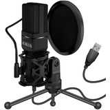 Microfono Usb Iukus, Microfono Gaming, Para Pc + Filtro