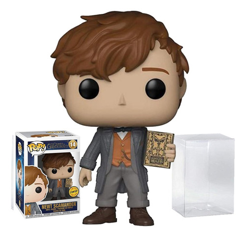 Funko Pop Newt Scamander Chase Animales Harry Protector 