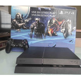 Playstation 4 Ps4 Fat 500 Gb Usado Em Ótimo Estado Semi-novo