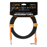 Cable Para Guitarra Bajo Ukulele 3m Rec/angular Ortega