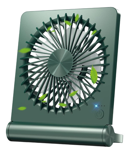 Ventilador Portatil Grande Recargable Plegable Silencioso 