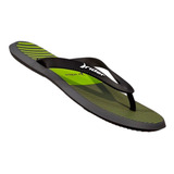 Ojotas Rider R1 Flow Thong Moda Grs/ng/vrd Hombre