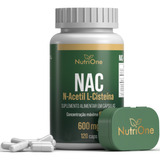 Nac N-acetil L-cisteína 600mg 120 Cápsulas - Nutrione