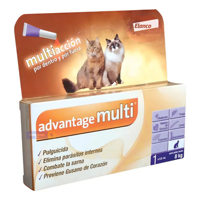 Antiparasitario Advantage Multi para Gatos - Pulgas y Parásitos Internos | Envío gratis