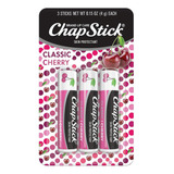 Chapstick Set De 3 Balsamos Labiales