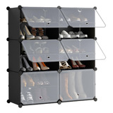 Cuzdeco Organizador De Zapatos Cabient Zapatero De 6 Cubos